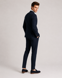 MMASTER Dark Navy Blazer rear full view