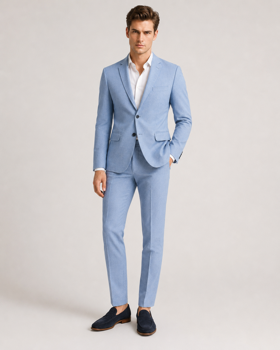 Men’s Light Blue Tailored Blazer