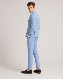 MMASTER men's light blue blazer side view