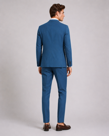 MMASTER Lightweight Blue Blazer back view